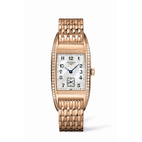 Longines BelleArti 24.6 Pink Gold Diamond