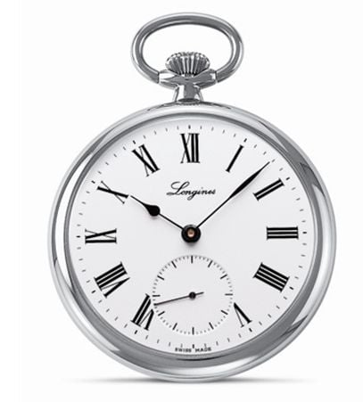 Longines Heritage Pocket Watch Roman Lépine
