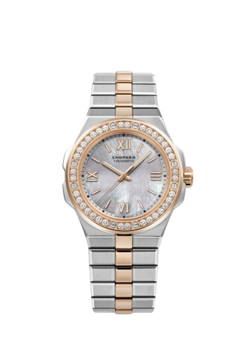 Chopard Alpine Eagle 36 Stainless Steel - Rose Gold - Diamond / MOP