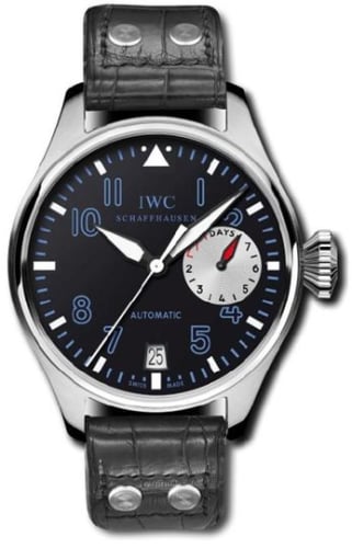 IWC Schaffhausen Big Pilot Stainless Steel / Black / Alexei Nemov