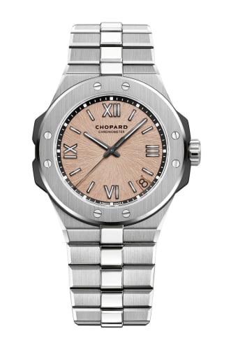 Chopard Alpine Eagle 41 Stainless Steel - Titanium / Salmon / Indonesia