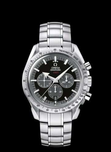 Omega Speedmaster Broad Arrow 1957 Stainless Steel / Black / Bracelet