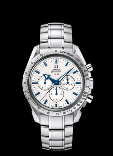 Omega Speedmaster Broad Arrow 1957 Stainless Steel / Silver / Bracelet