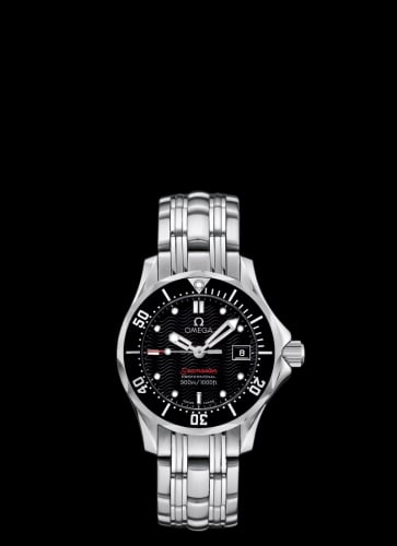 Omega Seamaster Diver 300M Quartz 28 Stainless Steel / Black / Bracelet