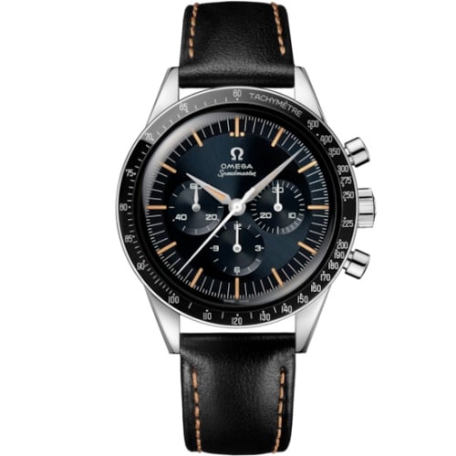Omega Speedmaster First Omega in Space Master Chronometer Stainless Steel / Blue-Grey