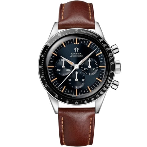 Omega Speedmaster First Omega in Space Master Chronometer Stainless Steel / Blue-Grey