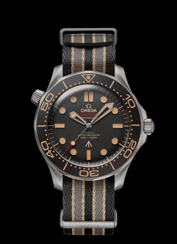 Omega Seamaster Diver 300M Master Co-Axial 42 James Bond No Time to Die / NATO