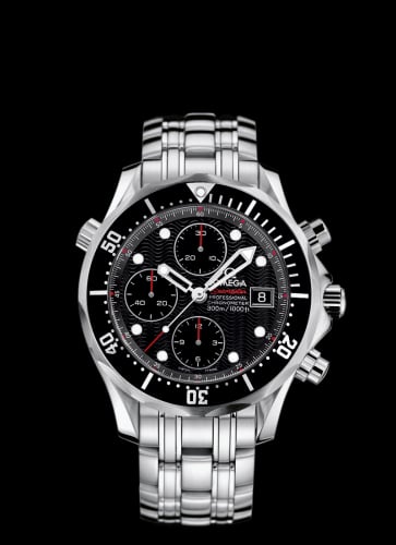Omega Seamaster Diver 300M Automatic 41.5 Chronograph Stainless Steel / Black / Bracelet