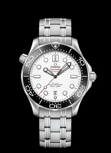 Omega Seamaster Diver 300M Master Co-Axial 42 Stainless Steel / White / Bracelet