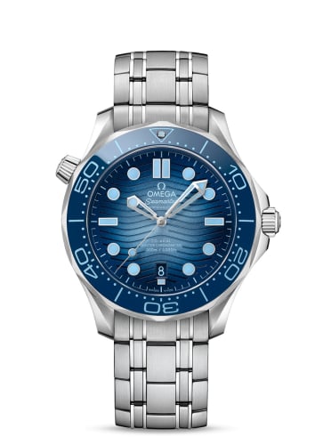 Omega Seamaster Diver 300M Master Co-Axial 42 Stainless Steel / Summer Blue / Bracelet