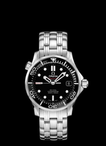 Omega Seamaster Diver 300M Co-Axial 36.25 Stainless Steel / Black / Bracelet / Ceramic