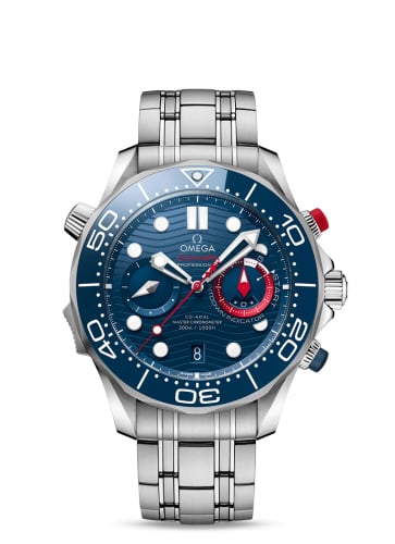 Omega Seamaster Diver 300M Master Co-Axial 44 Chronograph America's Cup
