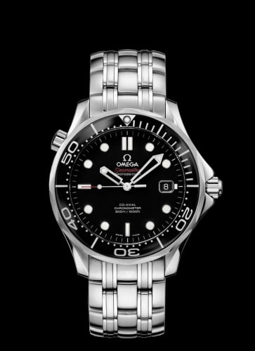 Omega Seamaster Diver 300M Co-Axial 41 Stainless Steel / Black / Bracelet / Ceramic / SASR