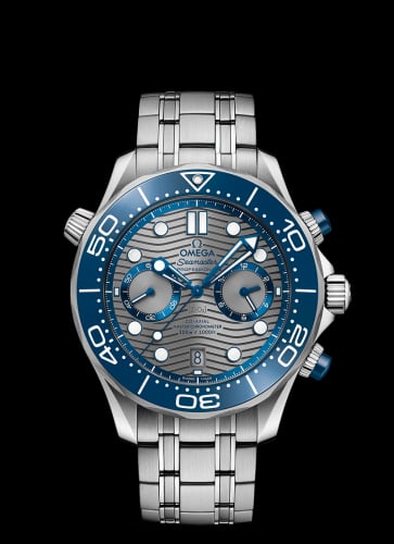 Omega Seamaster Diver 300M Master Co-Axial 44 Chronograph Stainless Steel / Grey / Bracelet