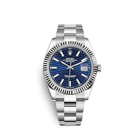 Rolex Datejust 41 Stainless Steel - Fluted / Blue - Fluted / Oyster