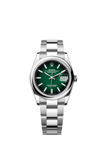 Rolex Datejust 36 Stainless Steel - Domed / Green Ombré / Oyster