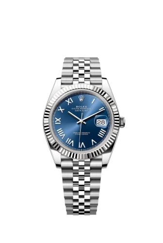 Rolex Datejust 41 Stainless Steel - Fluted / Blue Roman / Jubilee