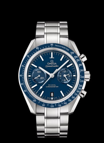 Omega Speedmaster Moonwatch Co-Axial Titanium / Blue / Bracelet