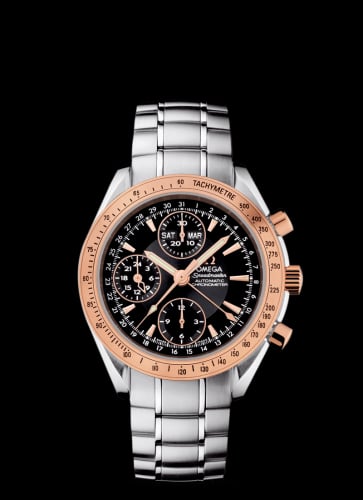 Omega Speedmaster Day-Date 40 Stainless Steel / Red Gold / Black / Bracelet