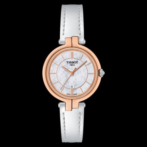 Tissot Flamingo Stainless Steel - Rose Gold / MOP