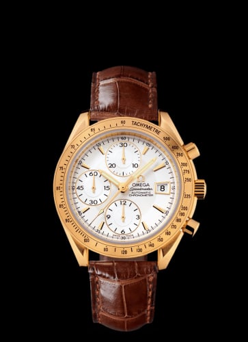 Omega Speedmaster Date 40 Yellow Gold / Silver