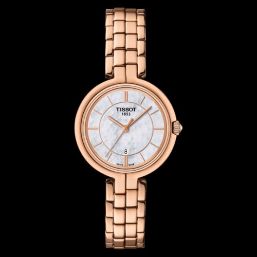 Tissot Flamingo PVD Rose Gold / MOP / Bracelet