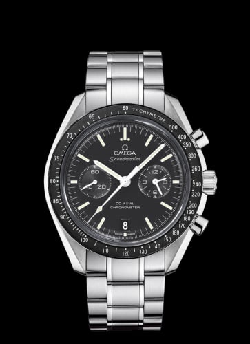 Omega Speedmaster Moonwatch Co-Axial Stainless Steel / Black / Bracelet