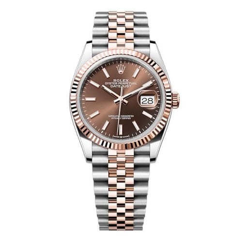 Rolex Datejust 36 Stainless Steel - Everose / Fluted / Chocolate / Jubilee