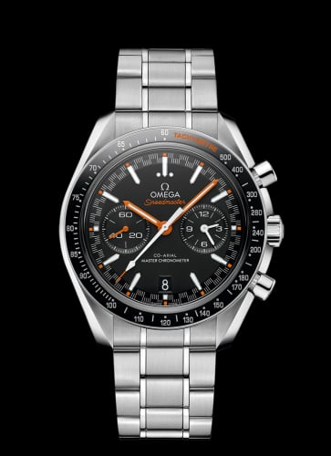 Omega Speedmaster Racing Master Co-Axial Stainless Steel / Black / Orange / Bracelet