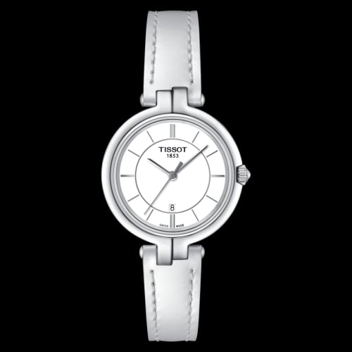 Tissot Flamingo Stainless Steel / White