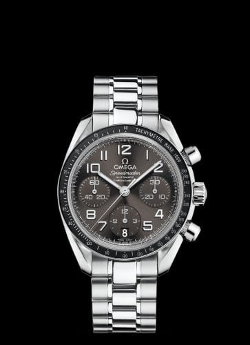 Omega Speedmaster Date 38 Stainless Steel / Grey / Bracelet