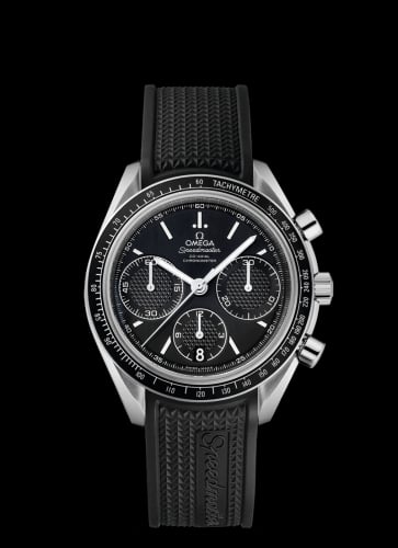 Omega Speedmaster Racing Co-Axial Chronograph Stainless Steel / Black / Rubber