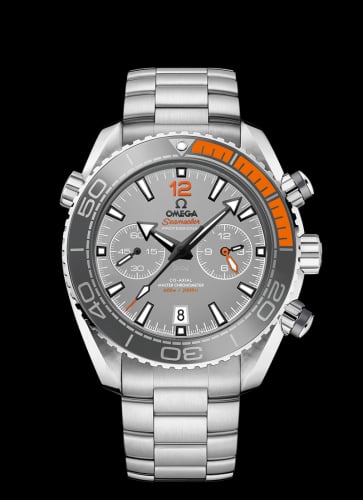 Omega Seamaster Planet Ocean 600M Co-Axial 45.5 Master Chronometer Chronograph Titanium / Grey / Bracelet