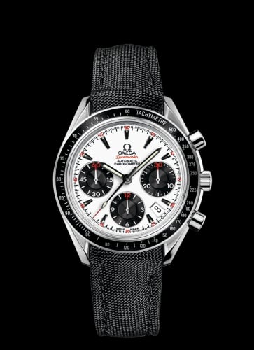 Omega Speedmaster Date 40 Stainless Steel / Panda / Cordura