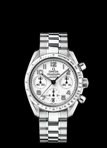 Omega Speedmaster Date 38 Stainless Steel / White / Bracelet