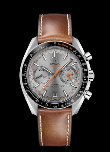 Omega Speedmaster Racing Master Co-Axial Stainless Steel / Grey / Calf