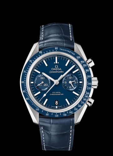 Omega Speedmaster Moonwatch Co-Axial Titanium / Blue