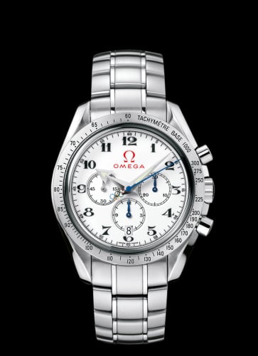 Omega Speedmaster Co-Axial Stainless Steel / White / Bracelet / Olympic Collection