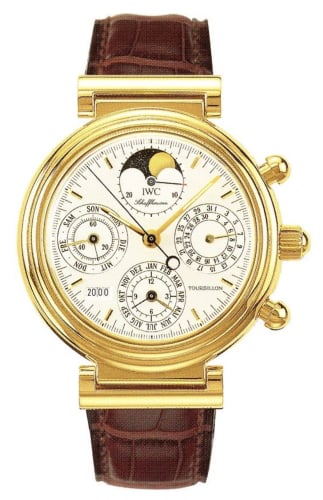 IWC Schaffhausen Da Vinci Tourbillon Yellow Gold / English