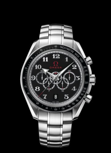 Omega Speedmaster Co-Axial Stainless Steel / Black / Bracelet / Olympic Collection