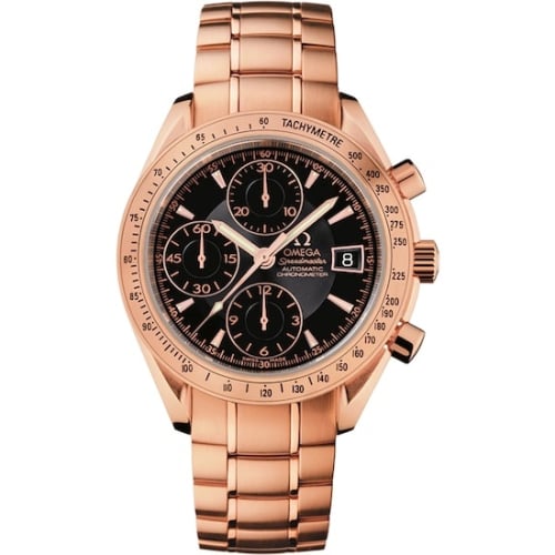 Omega Speedmaster Date 40 Red Gold / Black / Bracelet
