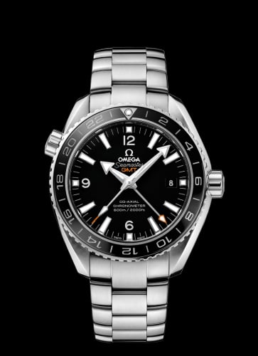 Omega Seamaster Planet Ocean 600M Co-Axial 43.5 GMT Stainless Steel / Black / Bracelet
