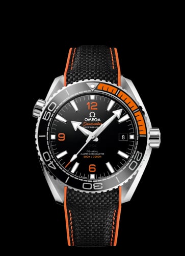 Omega Seamaster Planet Ocean 600M Co-Axial 43.5 Master Chronometer Stainless Steel / Orange / Rubber