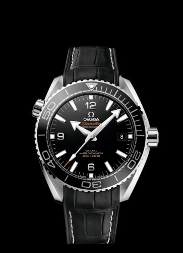 Omega Seamaster Planet Ocean 600M Co-Axial 43.5 Master Chronometer Stainless Steel / Black / Alligator