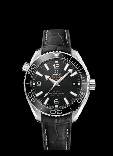 Omega Seamaster Planet Ocean 600M Co-Axial 39.5 Master Chronometer Stainless Steel / Black / Strap