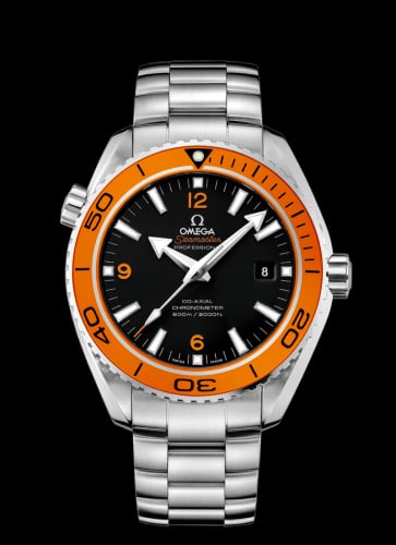 Omega Seamaster Planet Ocean 600M Co-Axial 45.5 Stainless Steel / Orange / Bracelet