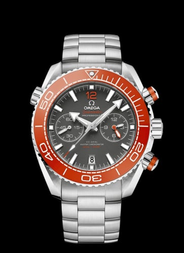 Omega Seamaster Planet Ocean 600M Co-Axial 45.5 Master Chronometer Chronograph Stainless Steel / Grey / Bracelet