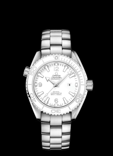 Omega Seamaster Planet Ocean 600M Co-Axial 37.5 Stainless Steel / White / Bracelet