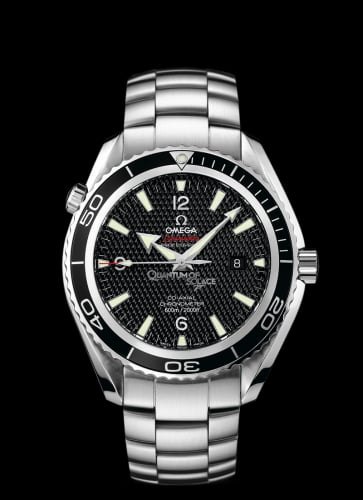 Omega Seamaster Planet Ocean 600M Co-Axial 45.5 Stainless Steel / Black / Bracelet / Quantum of Solace