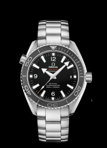 Omega Seamaster Planet Ocean 600M Co-Axial 42 Stainless Steel / Black / Bracelet / Korps Commandotroepen